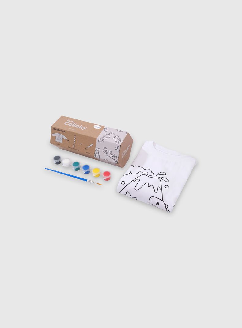Polera Niño Blanco 54325 Colloky-1