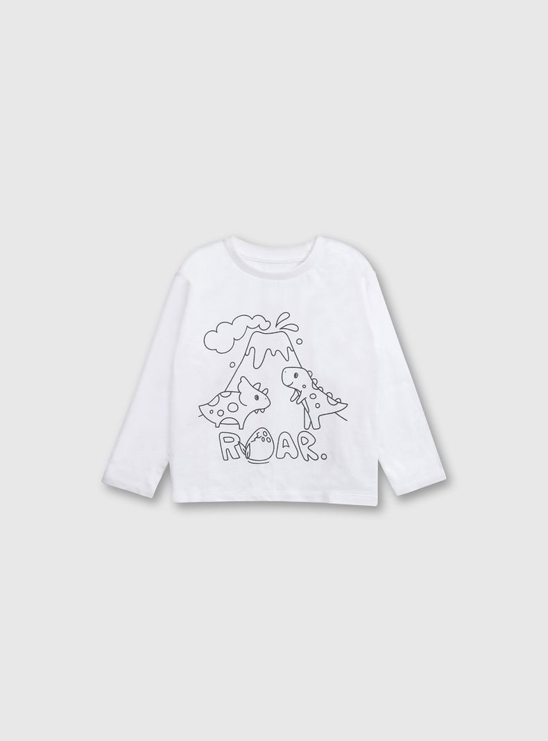 Polera Niño Blanco 54325 Colloky-2