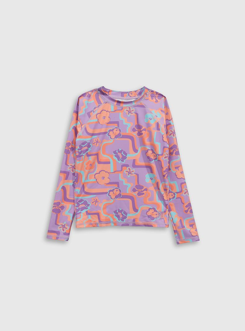 Polera Playa Niña Morado 54741 Colloky-0
