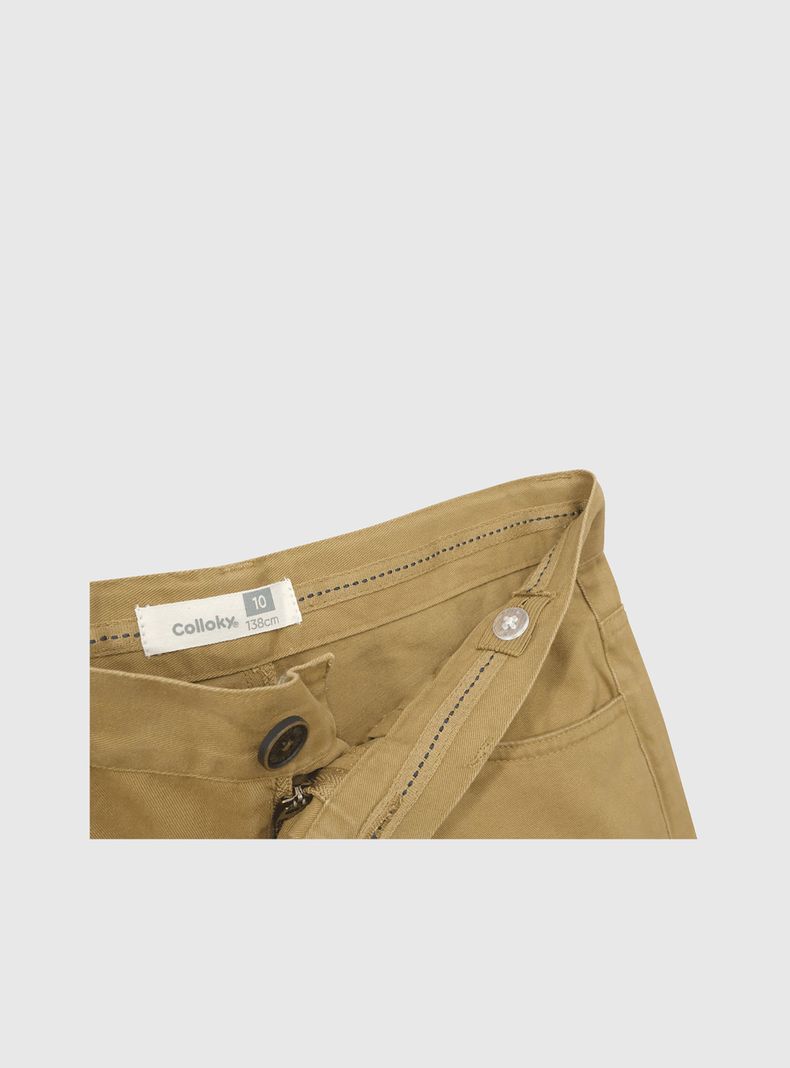 Pantalon Niño Naranjo 53647 COLLOKY-2