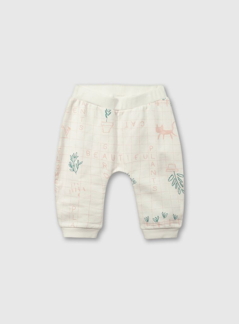 Conjunto Polerón / Pantalón Niña Beige 55263 Colloky-2