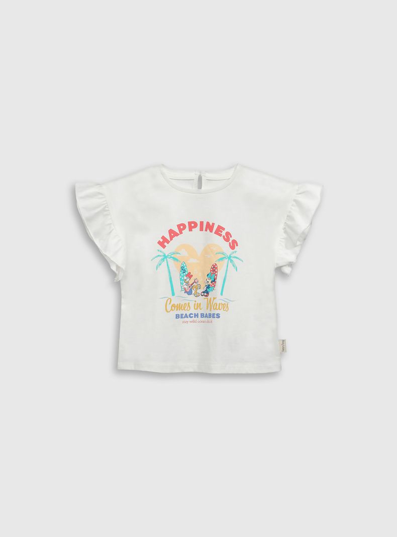 Polera Niña Blanco 54654 Colloky-0