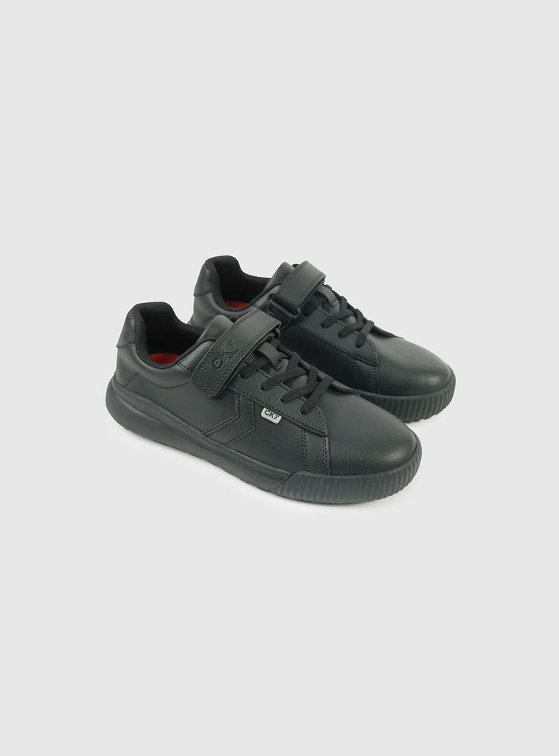 Zapatilla escolar Niño Negro 55177 Colloky-0