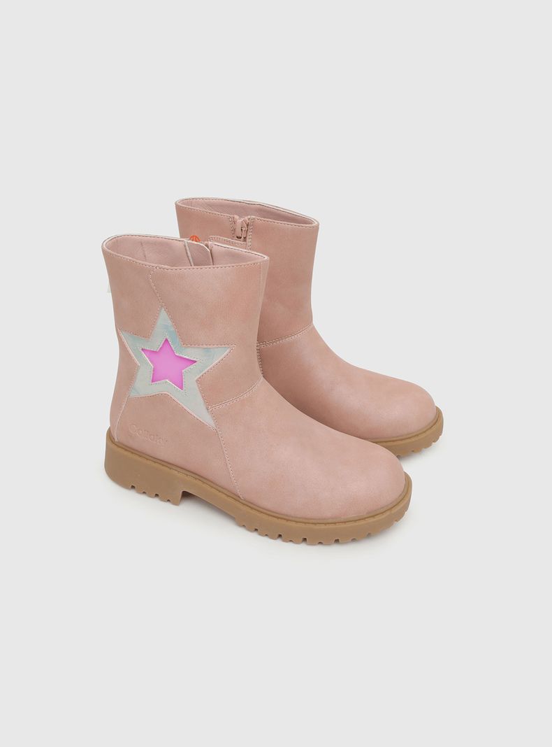 Bota Niña Rosado 45018 Colloky