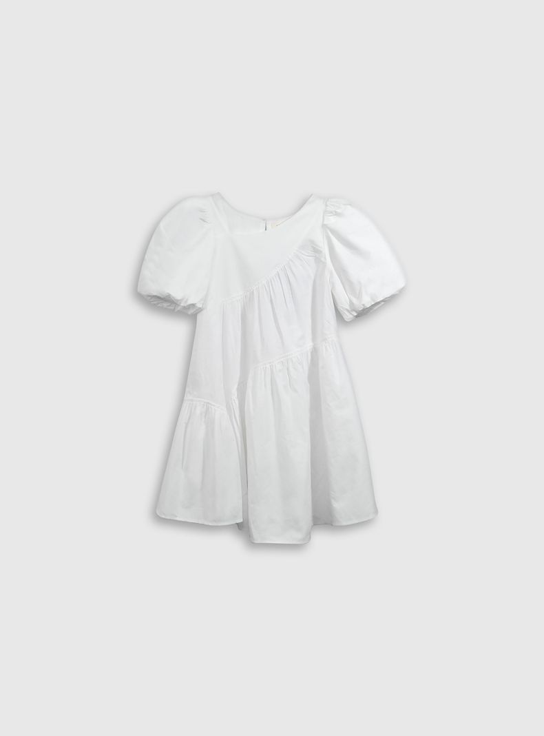 Vestido Niña Blanco 54894 Colloky-0