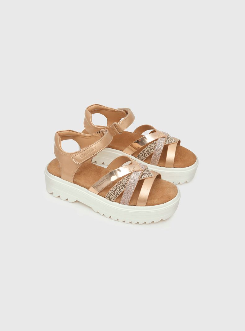 Sandalia Niña Rosado 55655 Colloky-0