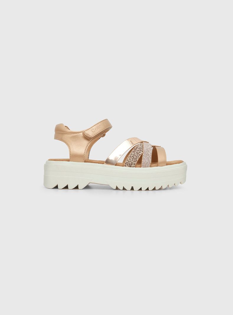 Sandalia Niña Rosado 55655 Colloky-1