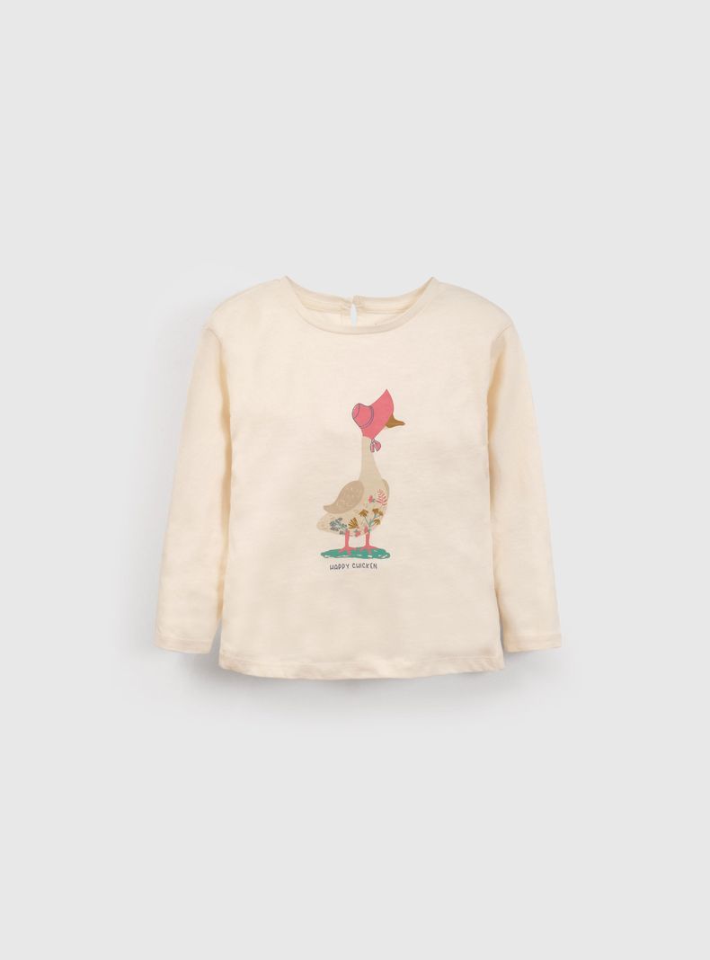 Polera Niña Blanco 56378 Colloky-0