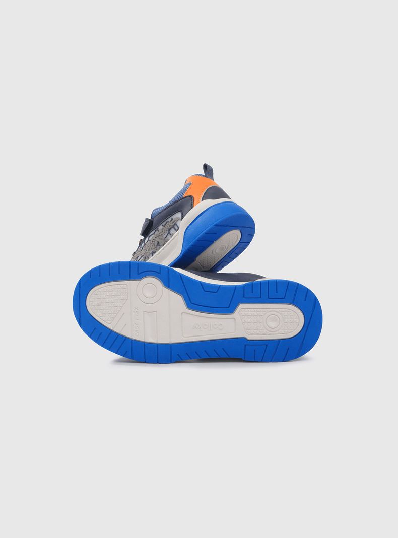 Zapatilla Luces Niño Azul 53876 Colloky-2