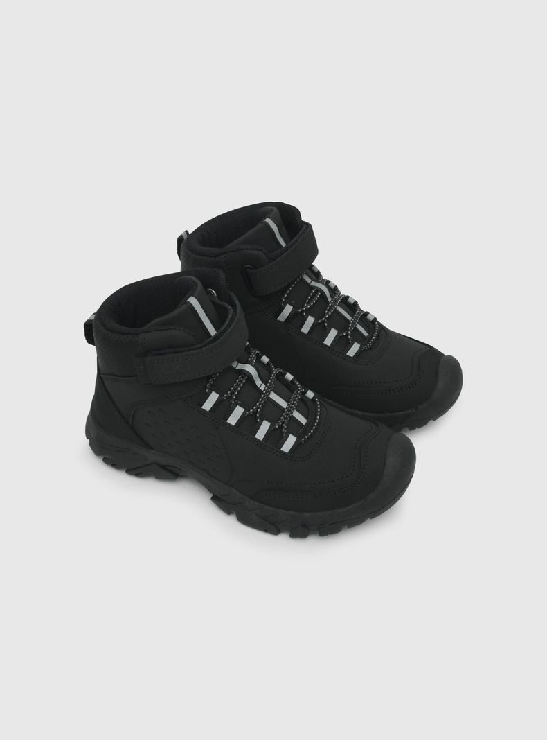 Zapatos Escolares Niño Negro 44588 Colloky-0