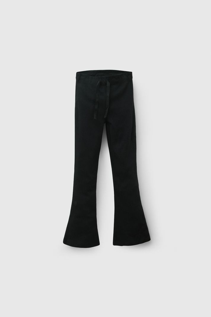 Pata Flare Negro Nina 3-4A a 12-13A Colloky