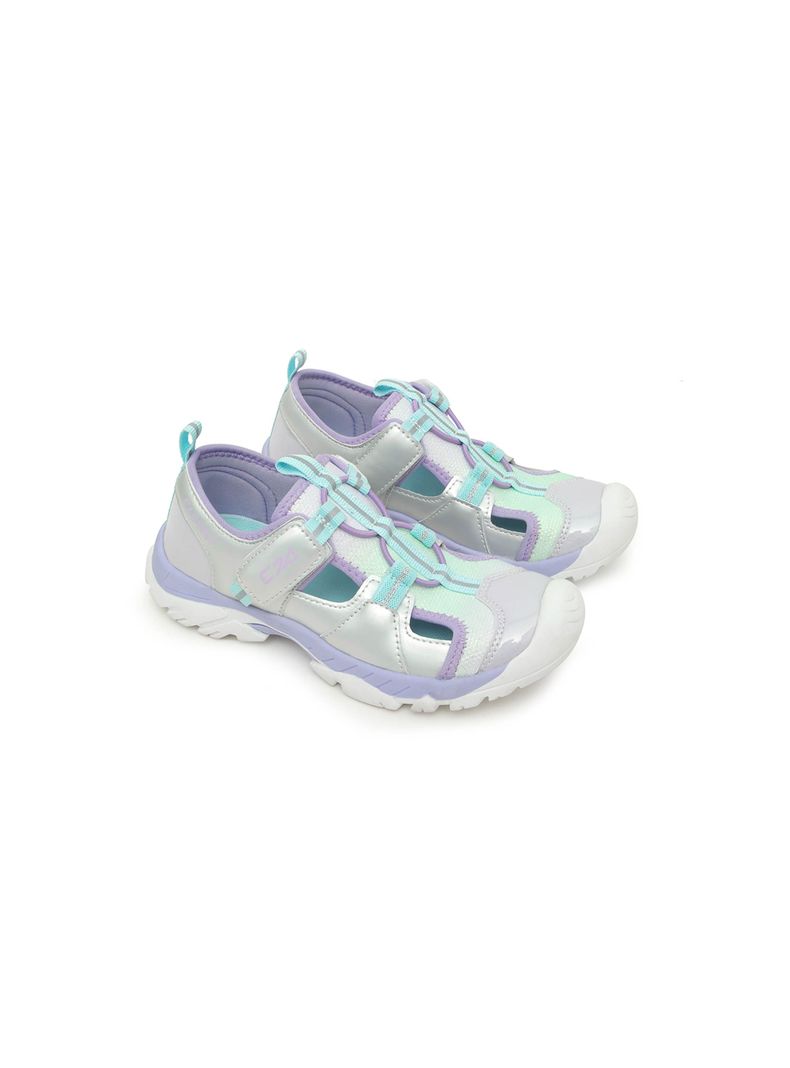 Sandalia De Niña Outdoor Calce Fácil Gris (28 A 38) Colloky-0