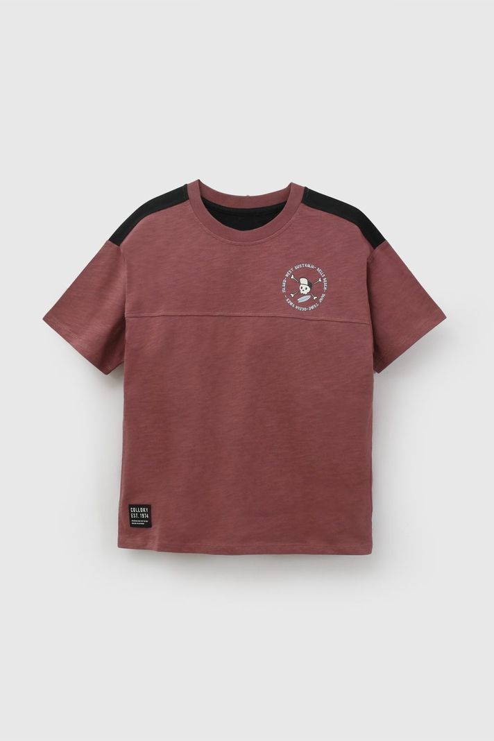 Polera Rojo Niño 7522 Colloky