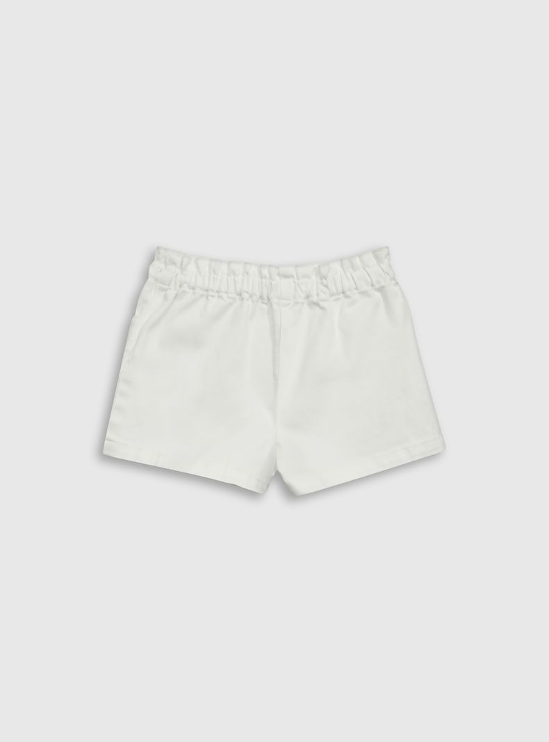 Short Niña Blanco 54675 Colloky-1