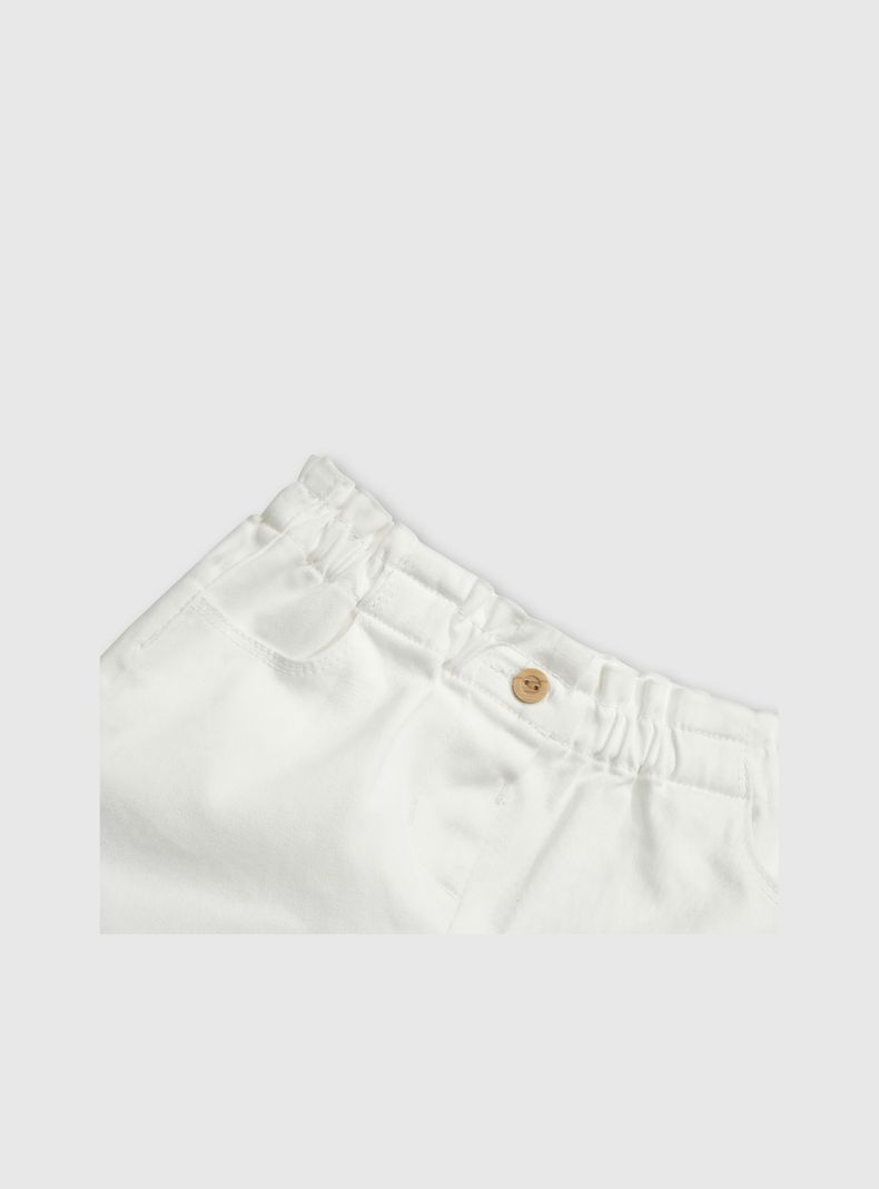 Short Niña Blanco 54675 Colloky-2