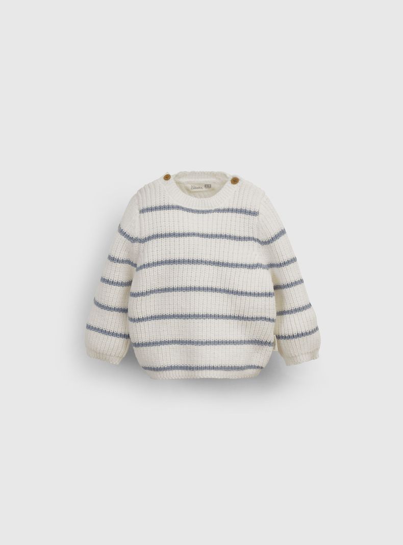 Sweater Unisex Blanco 55786 Colloky-0