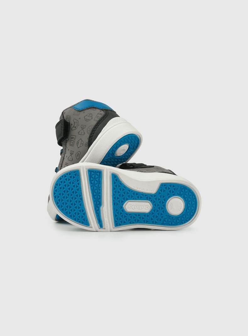 Zapatilla Niño Negro 55347 Colloky-2