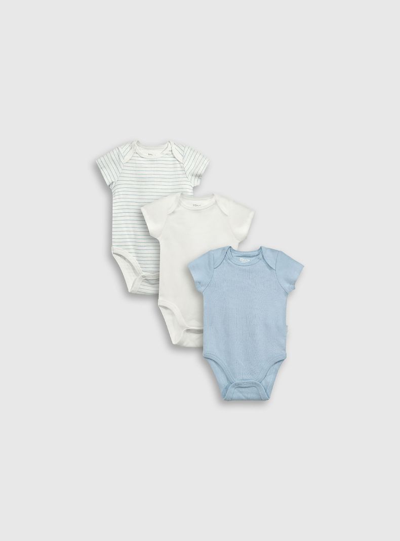 Pack de Bodies Niño Celeste 54841 Colloky-0