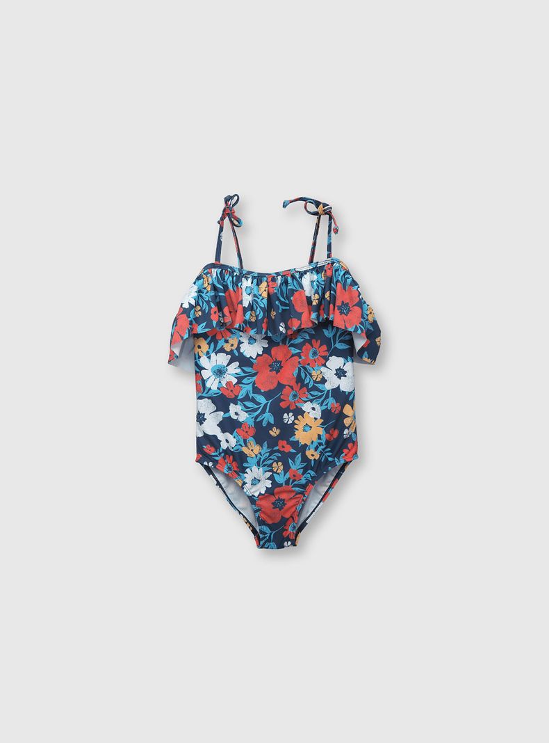 Traje de Baño Niña Azul 55300 Colloky-0