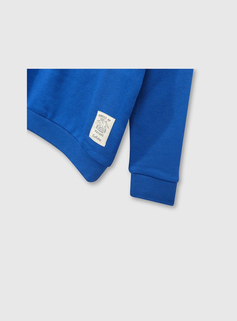Poleron Niño Azul claro 53587 Colloky-2