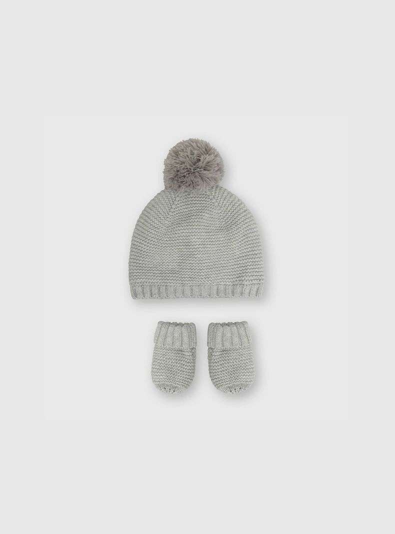 Gorro Niño Gris (3 A 24 Meses) Colloky-0