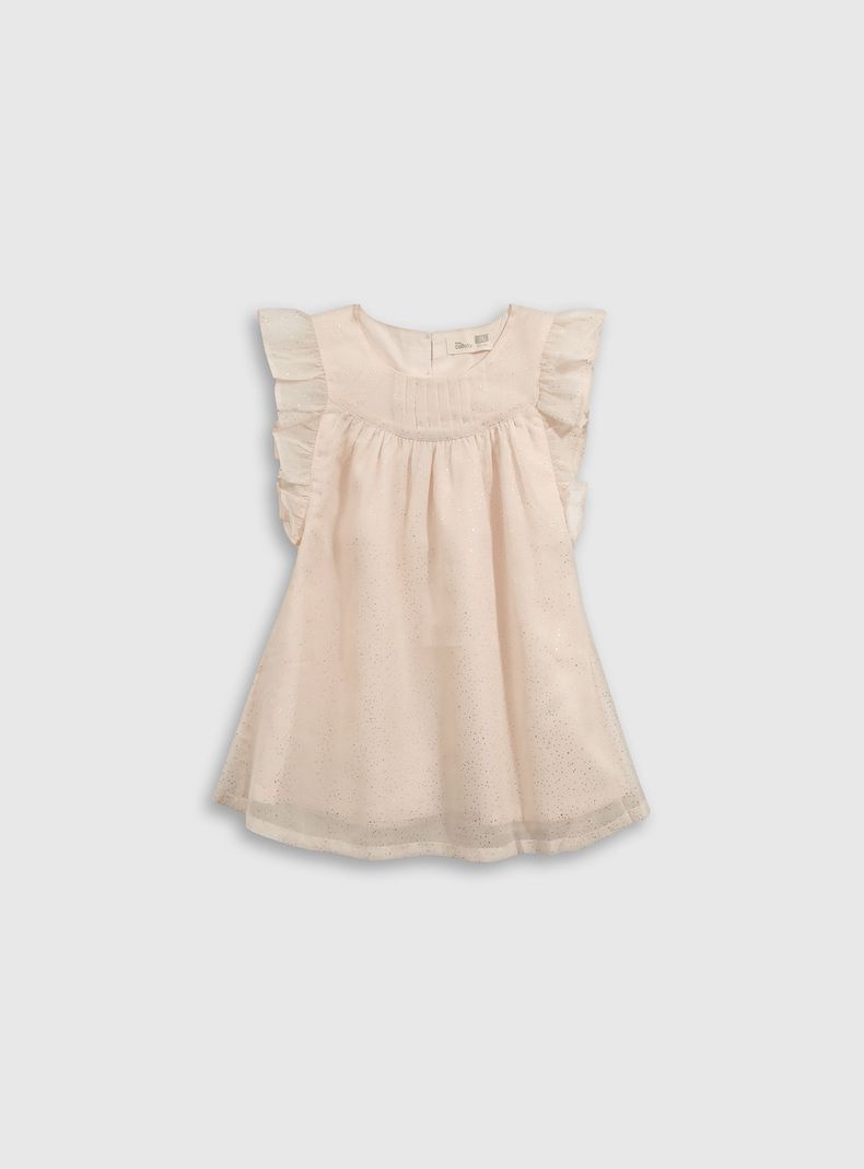 Vestido Niña Rosado 54901 Colloky-0