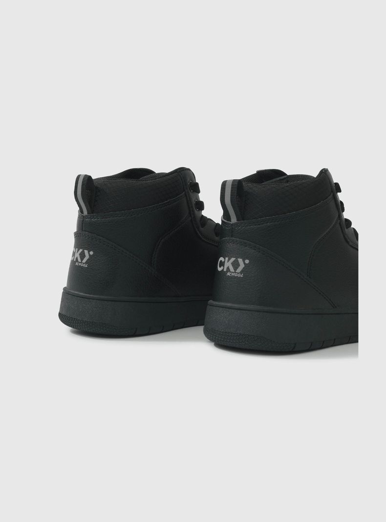 Zapatos Escolares Unisex Negro 49391 Colloky-4