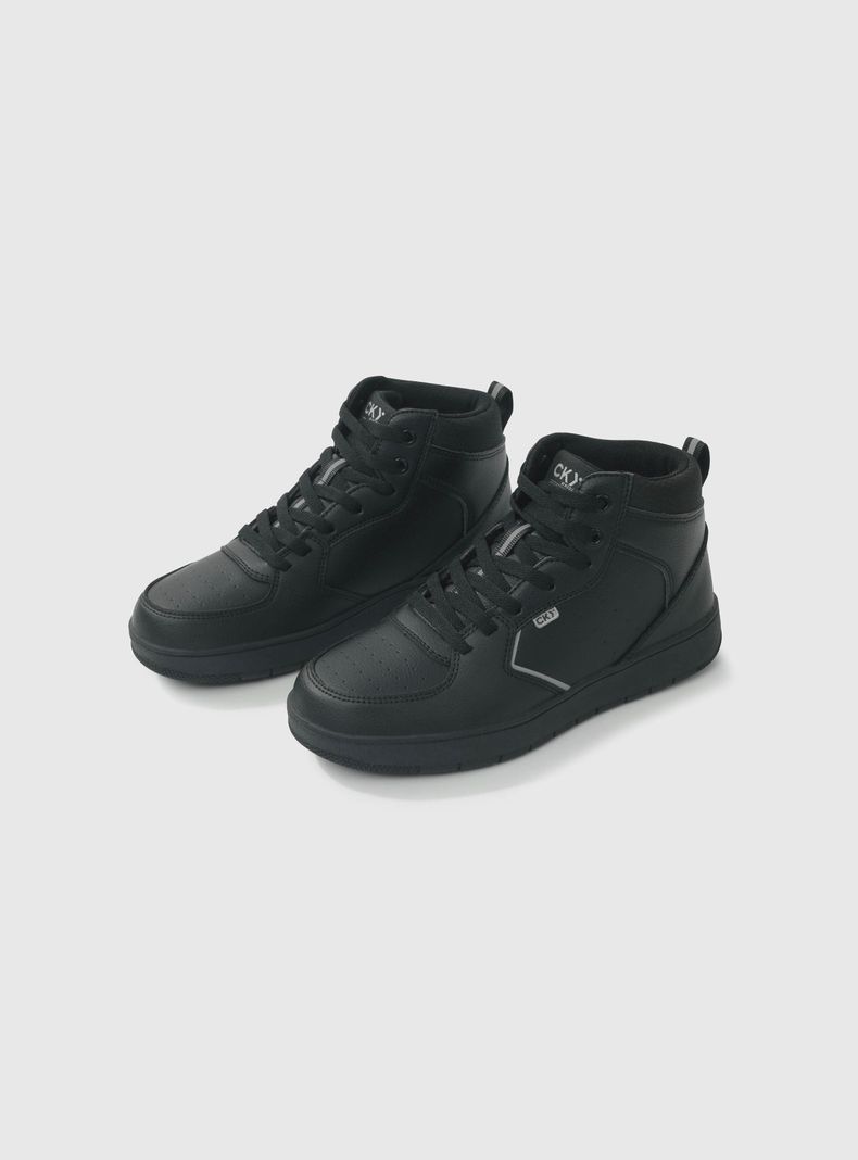 Zapatos Escolares Unisex Negro 49391 Colloky-5