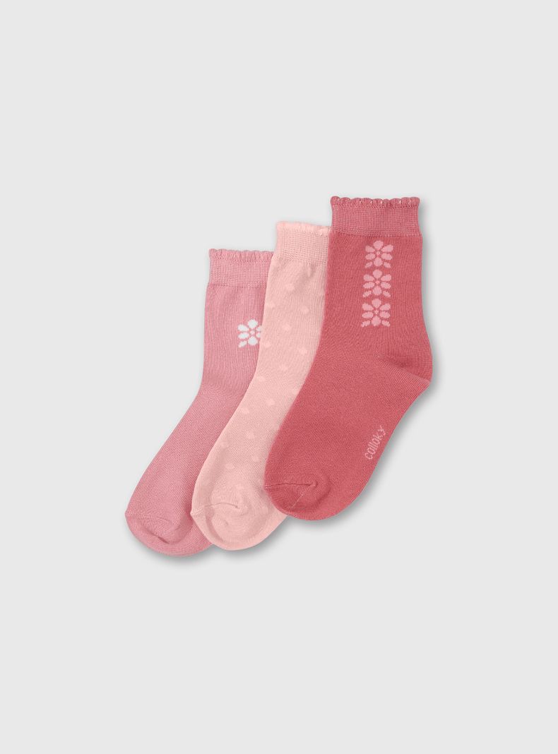 Calcetín Niña Rosado 55587 Colloky-0