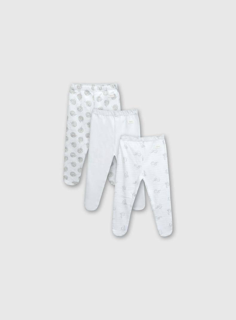 Panty - Ballerina UNISEX Blanco 49610 Colloky-0