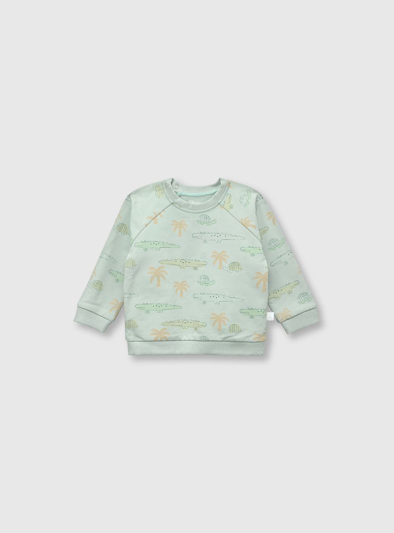 Conjunto Polerón / Pantalón Niño Verde 55264 Colloky-1