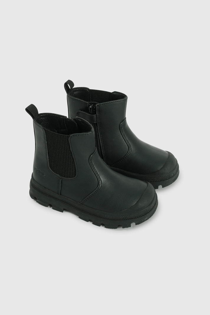 Bootie Niña Negro 56060 Colloky-0