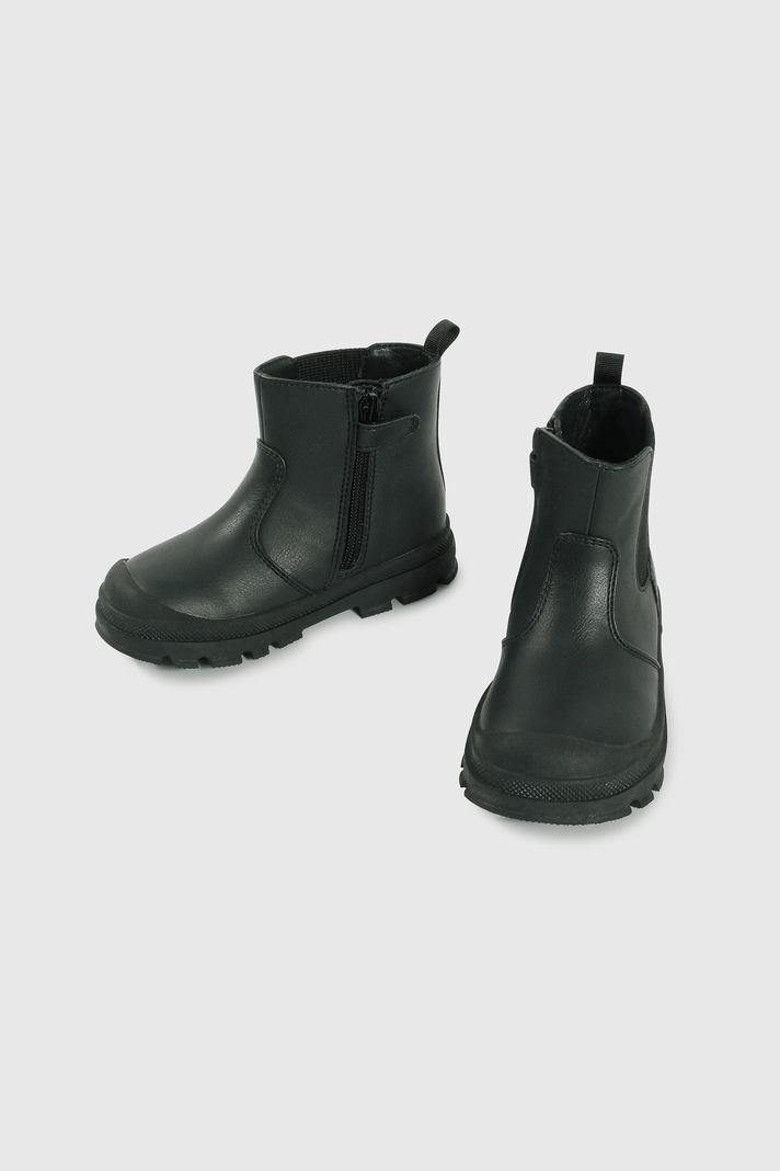 Bootie Niña Negro 56060 Colloky-3