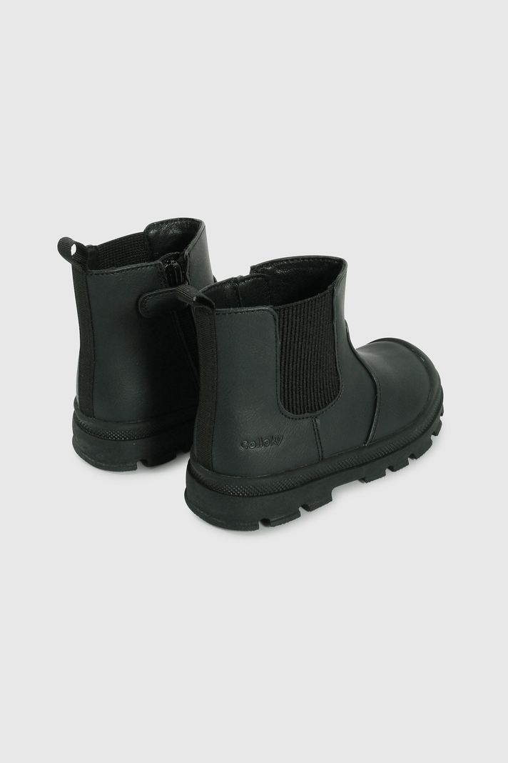 Bootie Niña Negro 56060 Colloky-4