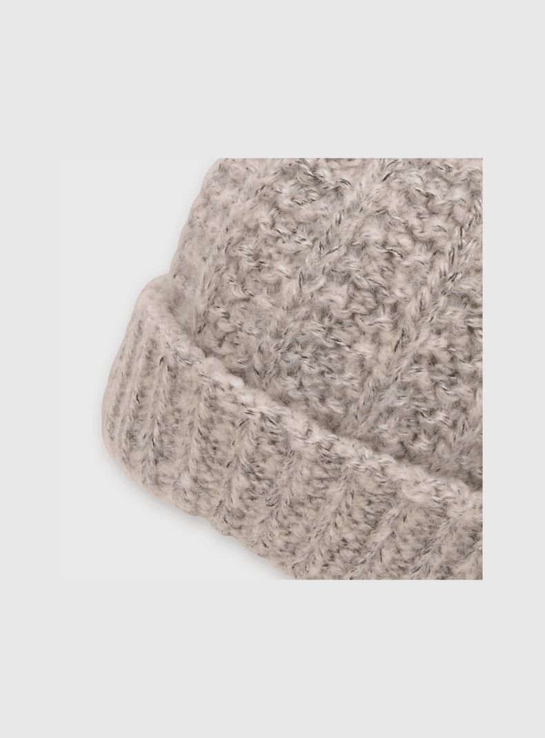 Gorro De Niña De Lana Gris (2 A 12 Años) Colloky-1