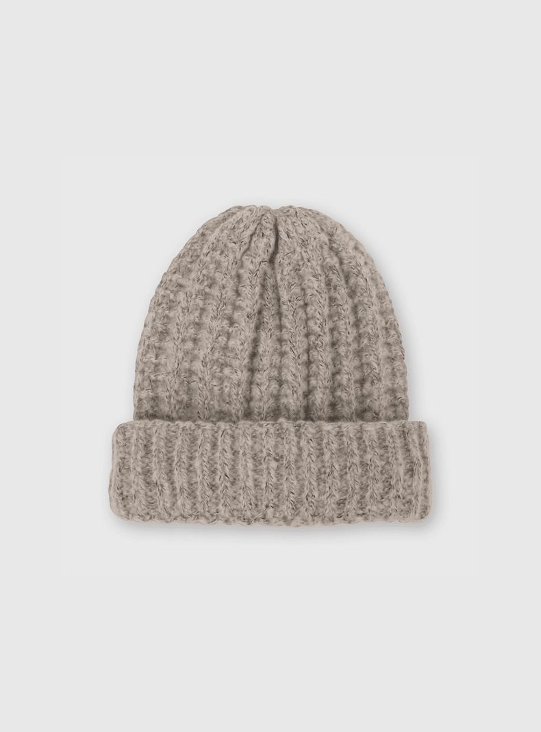 Gorro De Niña De Lana Gris (2 A 12 Años) Colloky-2