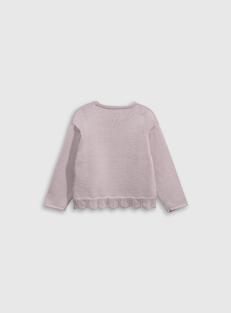 Sweater Niña Morado 54748 Colloky-1