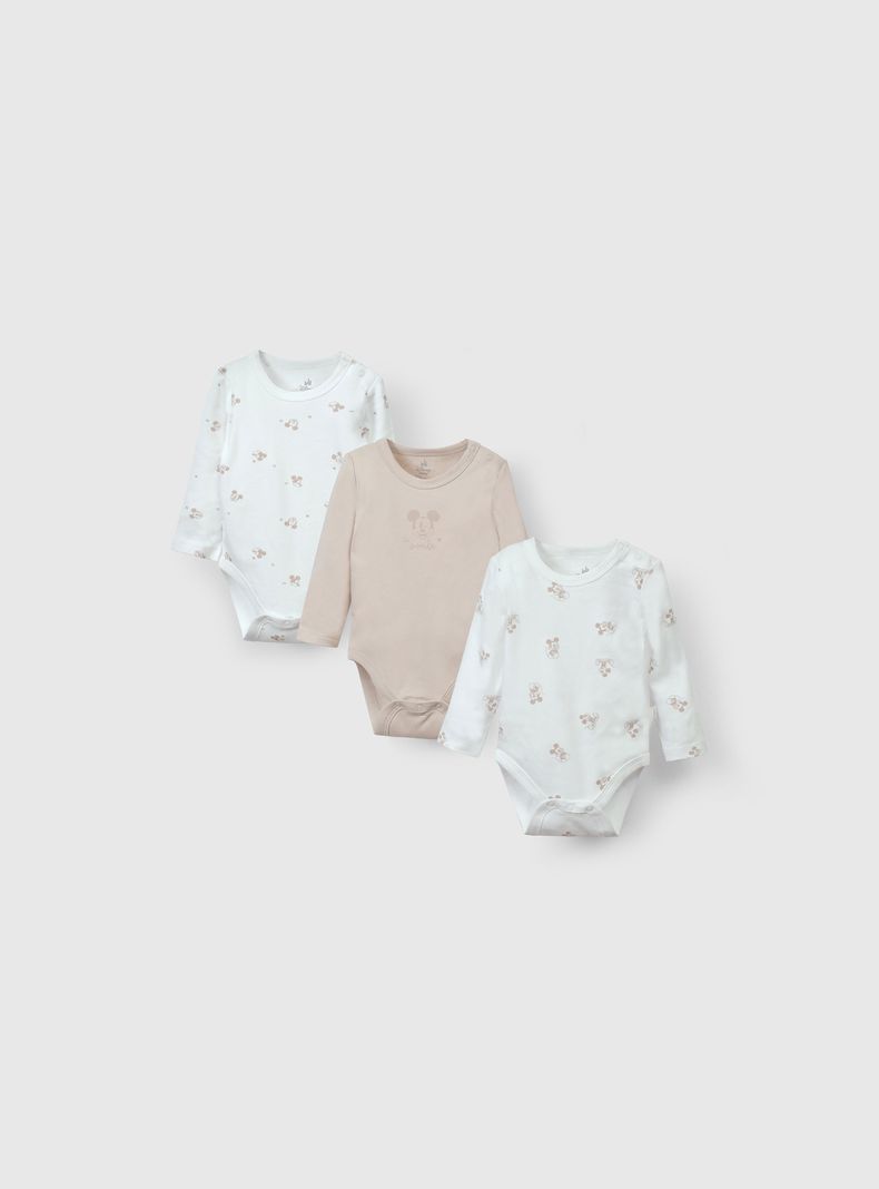 Pack de Bodies Unisex Blanco 55951 Colloky-0