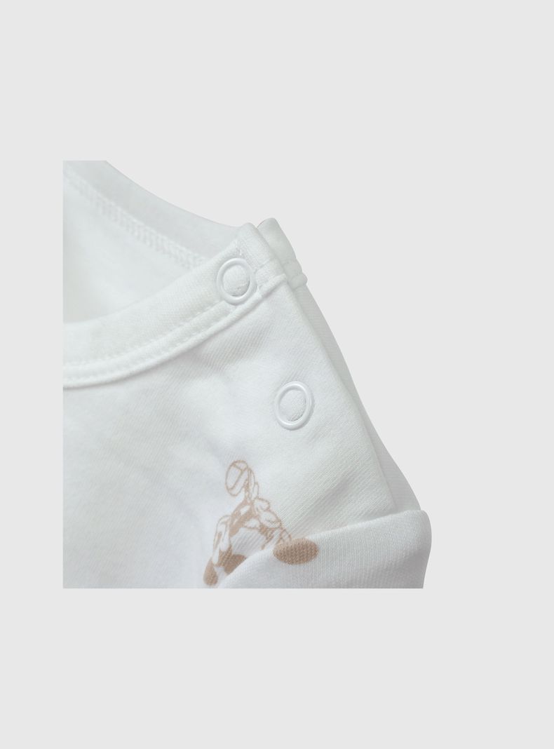 Pack de Bodies Unisex Blanco 55951 Colloky-5