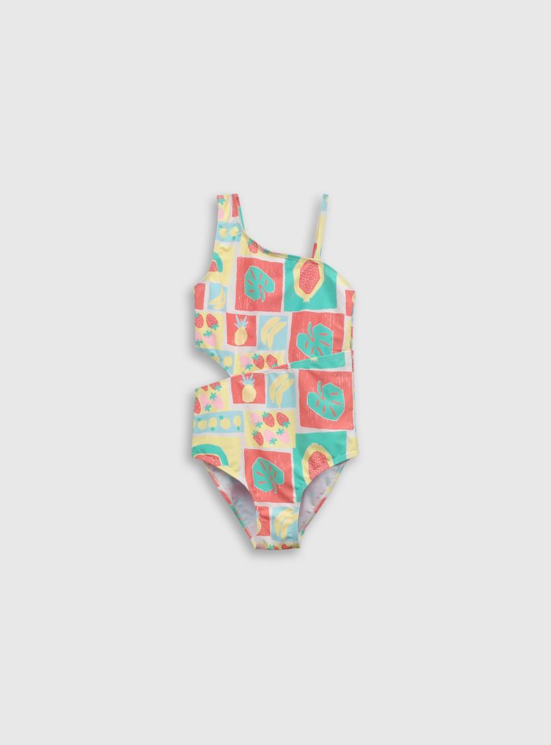Traje de Baño Niña Amarillo 54749 Colloky-0