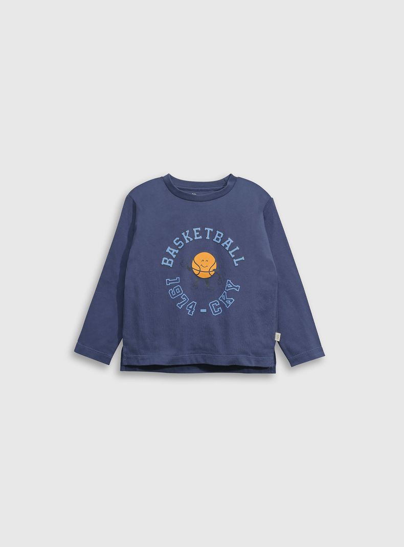 Polera Niño Azul 55277 Colloky-0