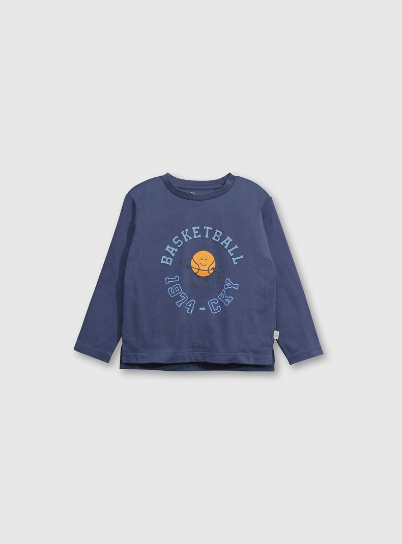 Polera Niño Azul 55277 Colloky-1