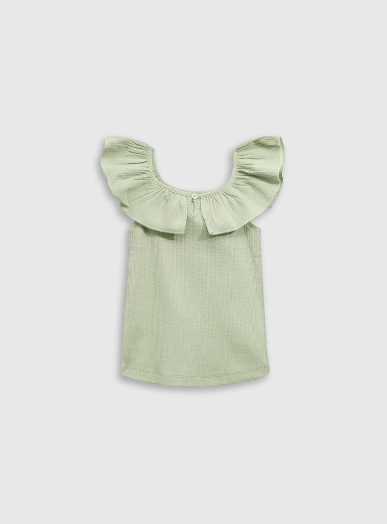 Polera Niña Verde 54869 Colloky-1