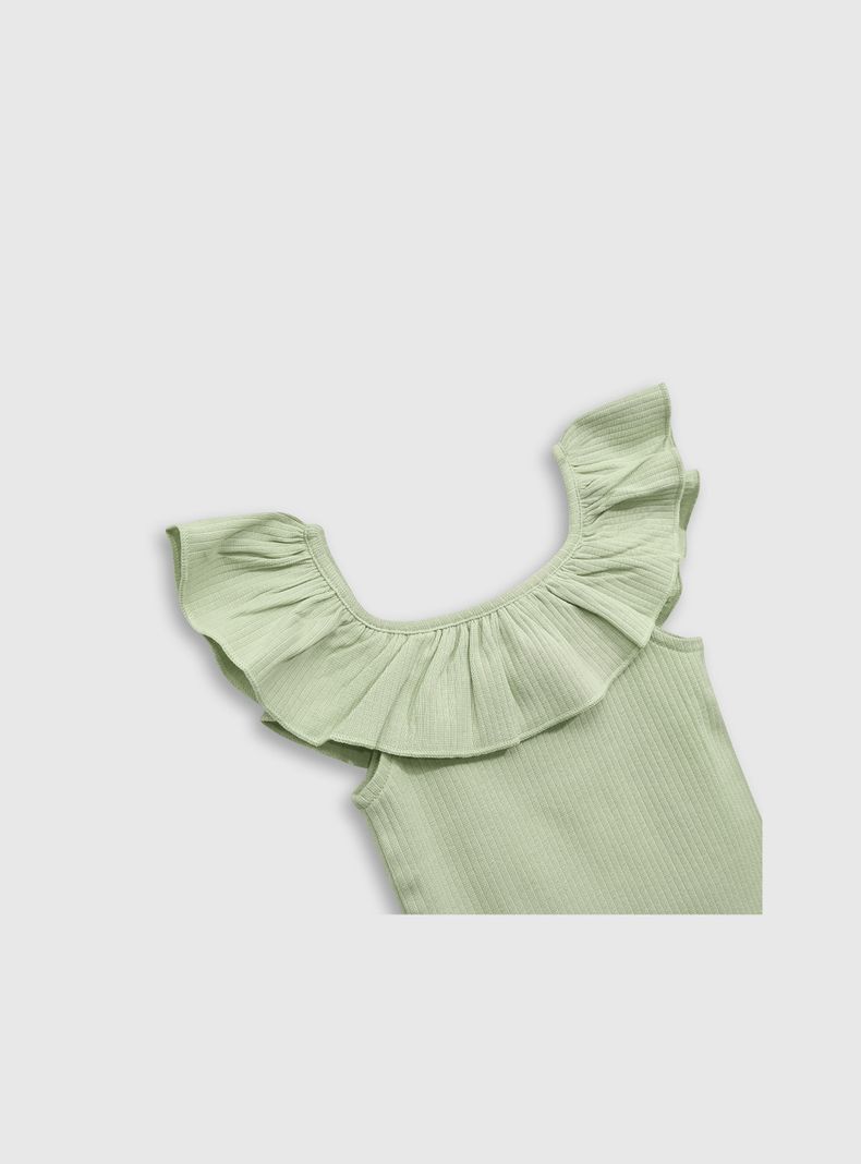 Polera Niña Verde 54869 Colloky-2