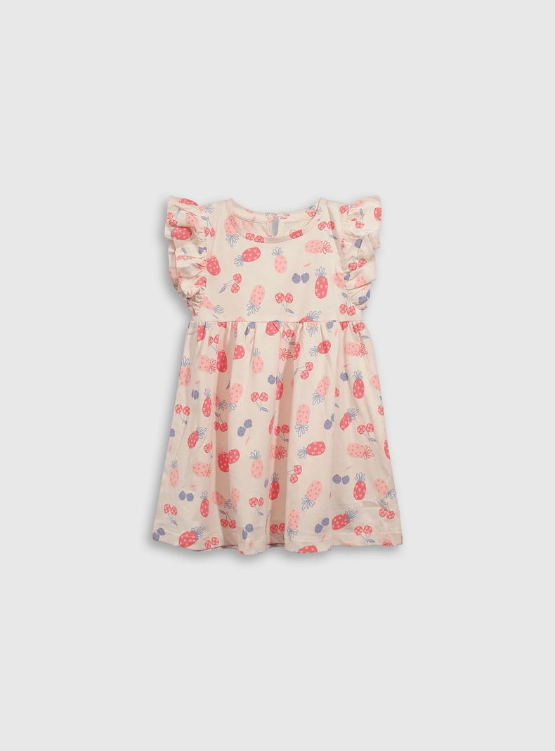 Vestido Niña Rosado 54908 Colloky-0