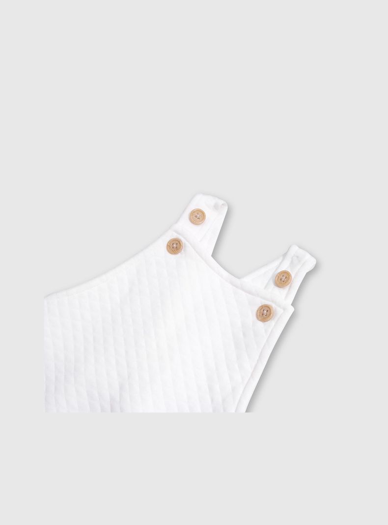 Jardinera Unisex Blanco 53776 Colloky-2