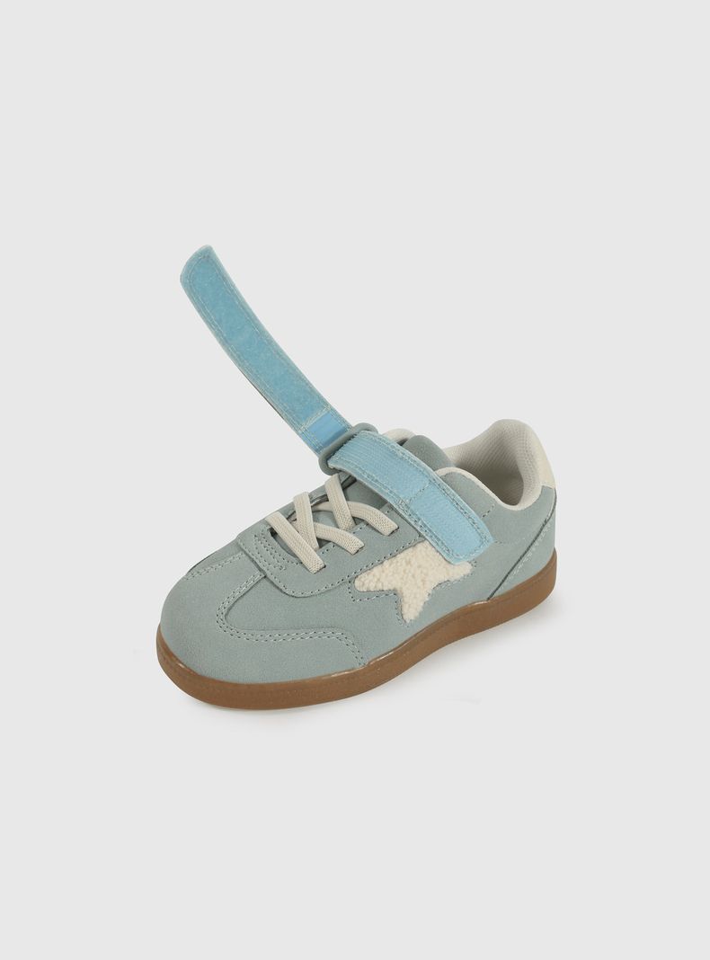 Zapatilla Niña Celeste  Colloky-5