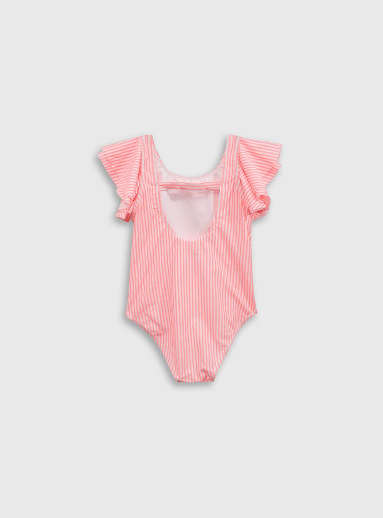Traje de Baño Niña Naranjo 55627 Colloky-1