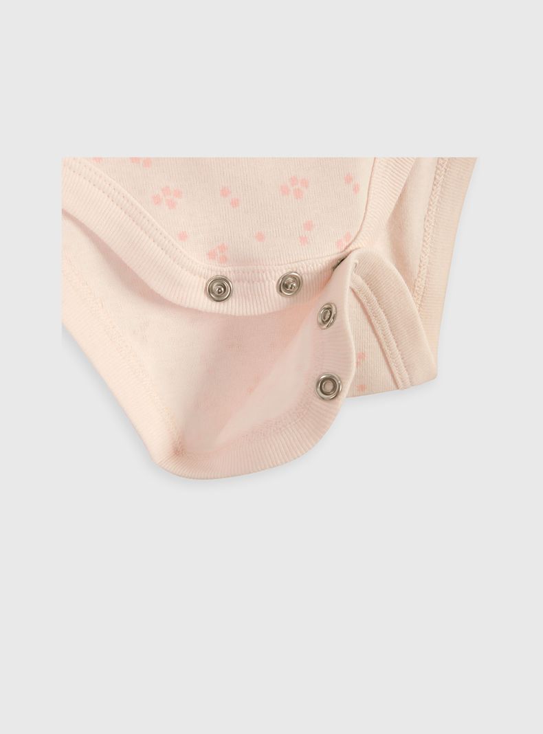 Pack de bodies Niña Rosado 56112 Colloky-6
