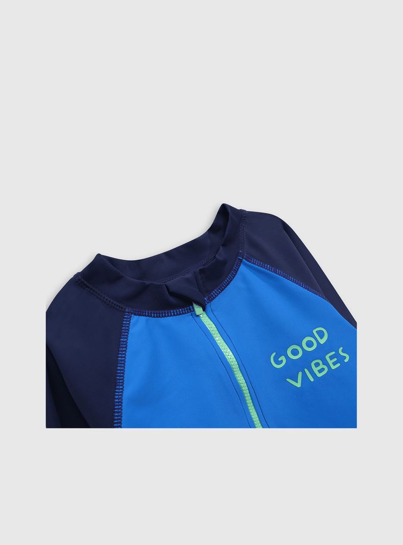 Polera Playa Niño Azul 54743 Colloky-2